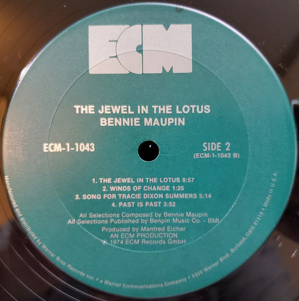 Bennie Maupin : The Jewel In The Lotus (LP, Album)