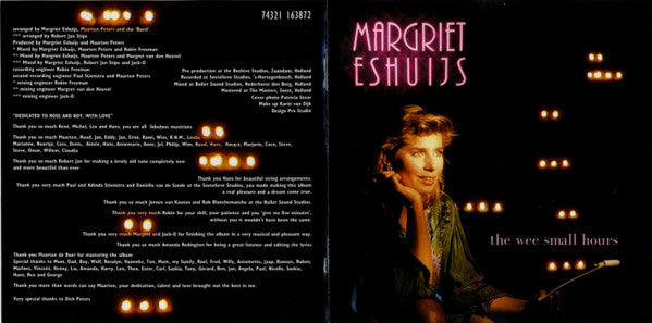Margriet Eshuijs : The Wee Small Hours (CD, Album)