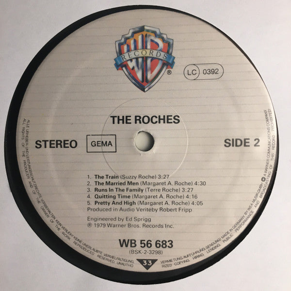 The Roches : The Roches (LP, Album)