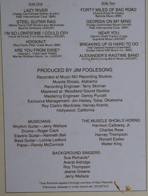 Roy Clark : Hookin' It ! (LP, Album)