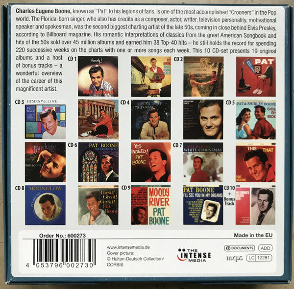 Pat Boone : Milestones Of A Legend (10xCD, Comp + Box)