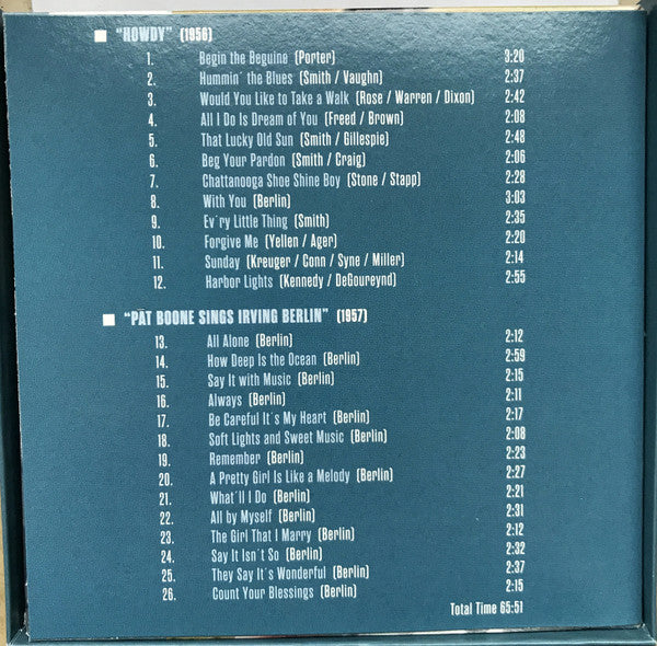 Pat Boone : Milestones Of A Legend (10xCD, Comp + Box)