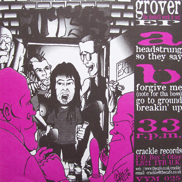 Grover (3) : The Dooks'll Work It Out! EP (7", EP, Ltd)