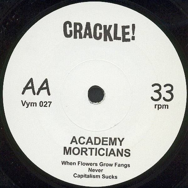 Academy Morticians : Consumerism Is An S.T.D (7", EP)