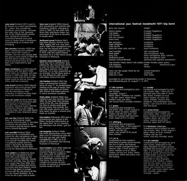 Festival Big Band : Explosive! (LP, Album, gat)