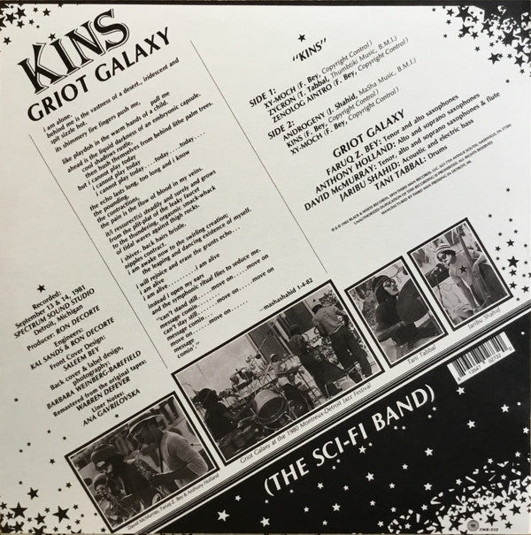 Griot Galaxy : Kins (LP, Album, RSD, Ltd, RE, RM, Bla)
