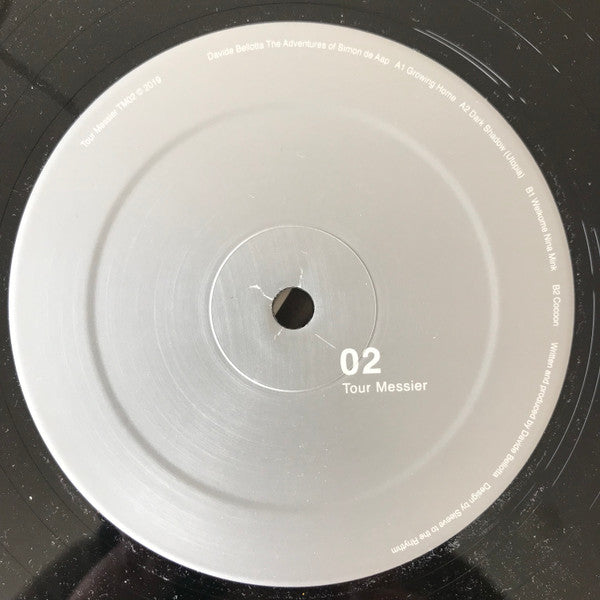 Davide Bellotta : The Adventures Of Simon De Aap (12", EP)