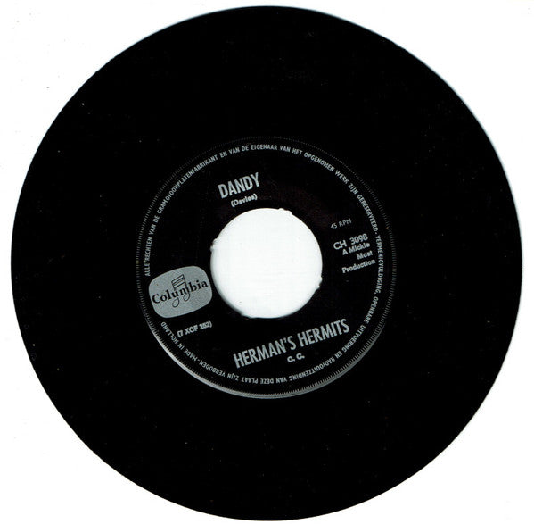 Herman's Hermits : Dandy / No Milk Today (7", Single)