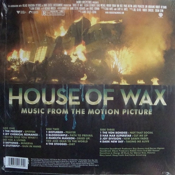 Various : House Of Wax (Music From The Motion Picture) (LP, Cok + LP, S/Sided, Etch, Cok + RSD, Comp, Ltd,)