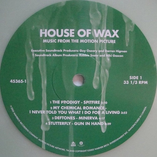 Various : House Of Wax (Music From The Motion Picture) (LP, Cok + LP, S/Sided, Etch, Cok + RSD, Comp, Ltd,)