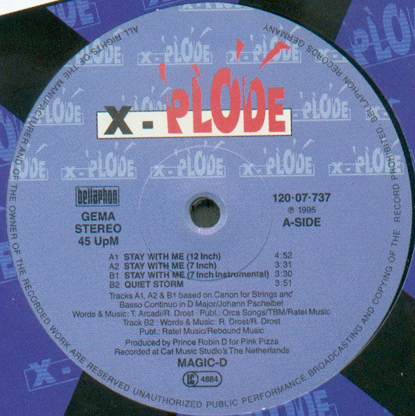 Magic D : Stay With Me (12")
