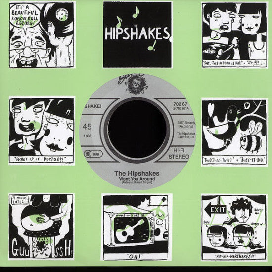 The Hipshakes : I Don't Know (7", Single)