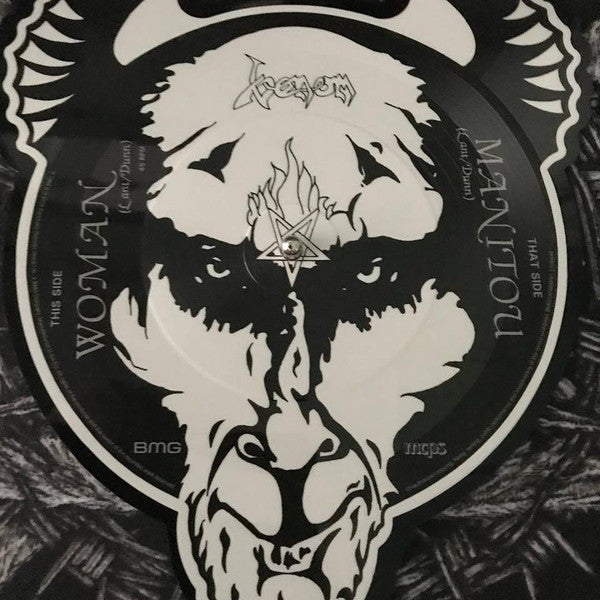 Venom (8) : Manitou (7", Shape, RSD, Single, Ltd, Pic, RE)