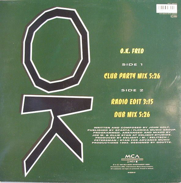 Chance Wayne & Dr. Delay : OK Fred (12")