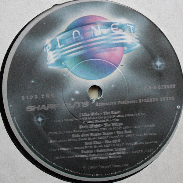 Various : Sharp Cuts - New Music From American Bands (LP, Comp)