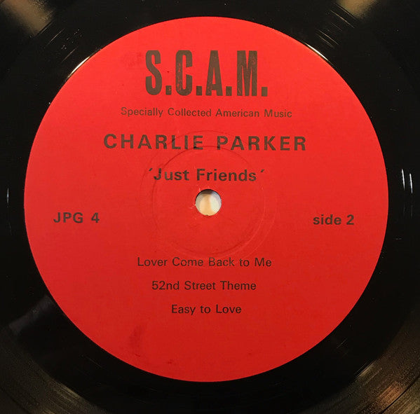 Charlie Parker : Just Friends (LP)