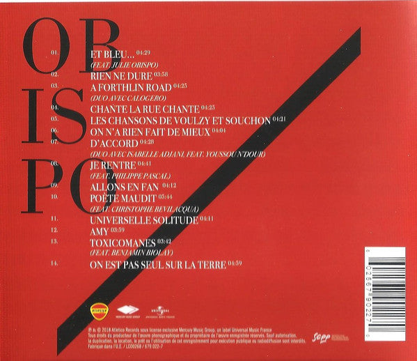 Pascal Obispo : Obispo (CD, Album)