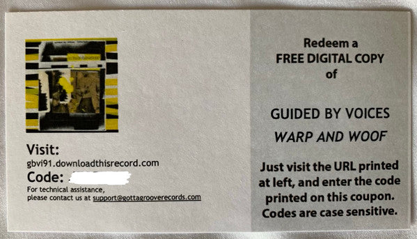 Guided By Voices : Warp And Woof (LP, Album)