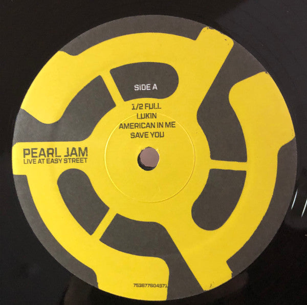 Pearl Jam : Live At Easy Street (12", EP, RSD, Ltd, RE, Gat)