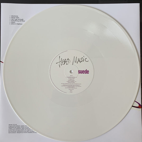 Suede : Head Music (LP, Album, RSD, RE, Whi + LP, Album, RSD, RE, Pur )