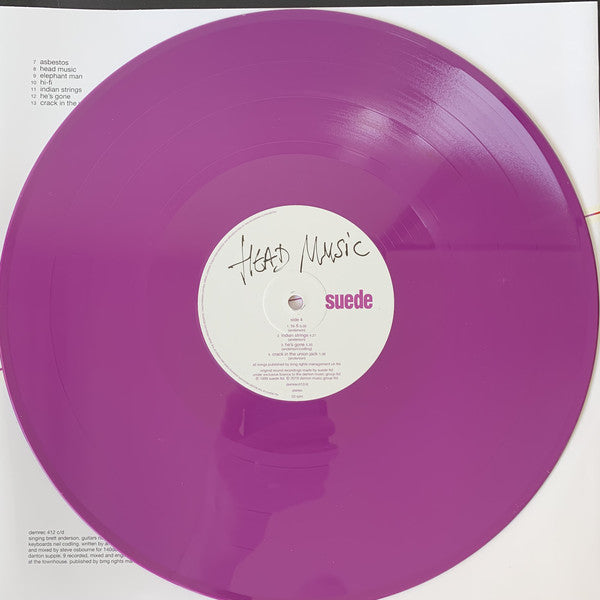 Suede : Head Music (LP, Album, RSD, RE, Whi + LP, Album, RSD, RE, Pur )