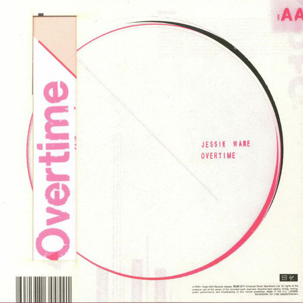 Jessie Ware : Adore You / Overtime (10", RSD)
