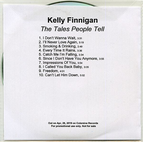 Kelly Finnigan : The Tales People Tell (CDr, Album, Promo)