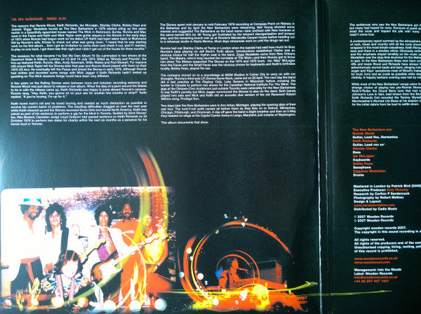 The New Barbarians : Live In Maryland - Buried Alive (3xLP, Album, RSD, Col)