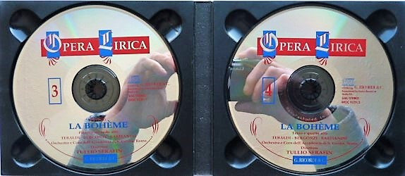 Giacomo Puccini / Renata Tebaldi, Carlo Bergonzi, Ettore Bastianini, Tullio Serafin, Orchestra dell'Accademia Nazionale di Santa Cecilia & Coro dell'Accademia Nazionale di Santa Cecilia : La Bohème  (2xCD, Album, RE, RM, Dig)