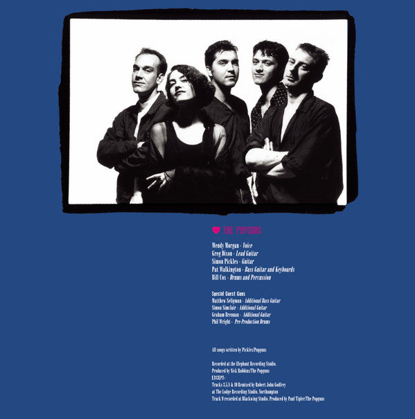 The Popguns : Love Junky (LP, Album, RSD, Ltd, RE, RM, Pin)