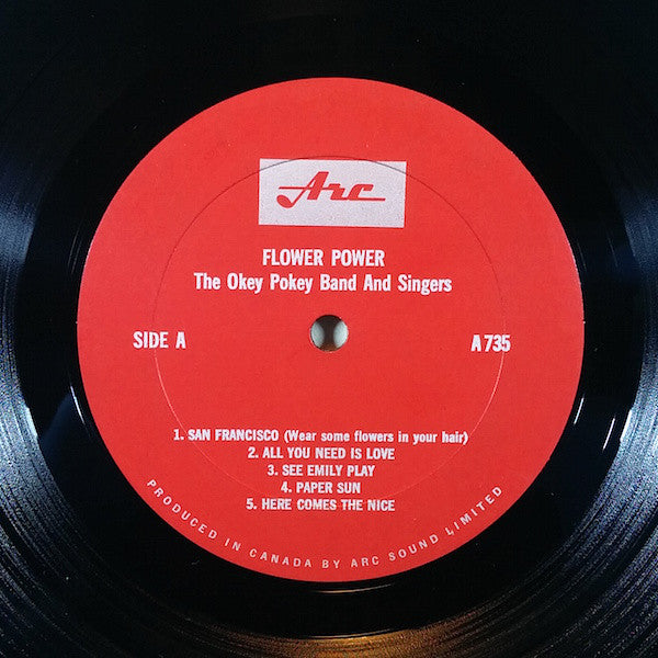 Okey Pokey Band & Singers : Flower Power (LP, Album, Mono)