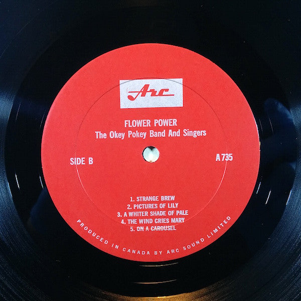 Okey Pokey Band & Singers : Flower Power (LP, Album, Mono)