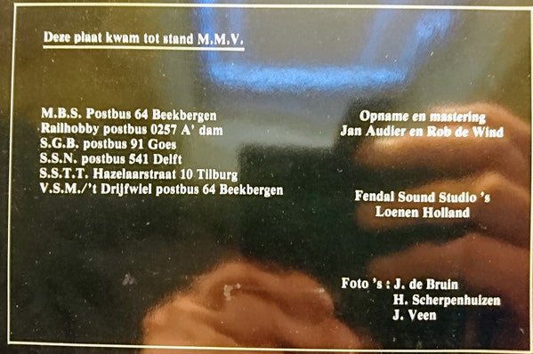 No Artist : Stoomreis Door Nederland (LP, Album, Mono, Gat)