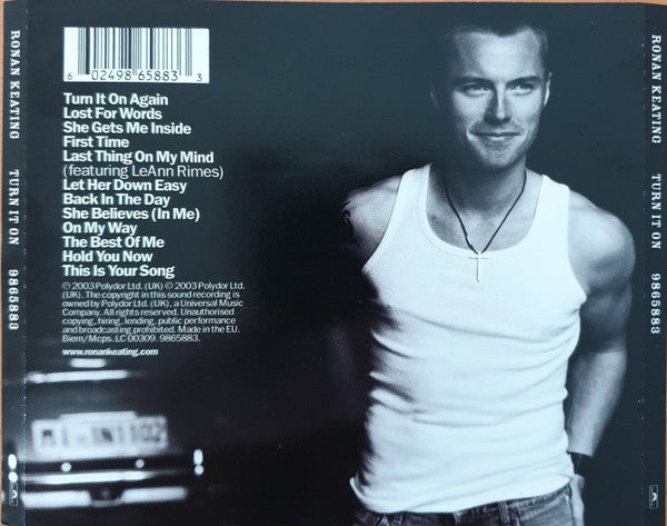 Ronan Keating : Turn It On (CD, Album)
