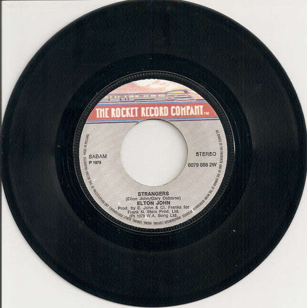 Elton John : Victim Of Love (7", Single)