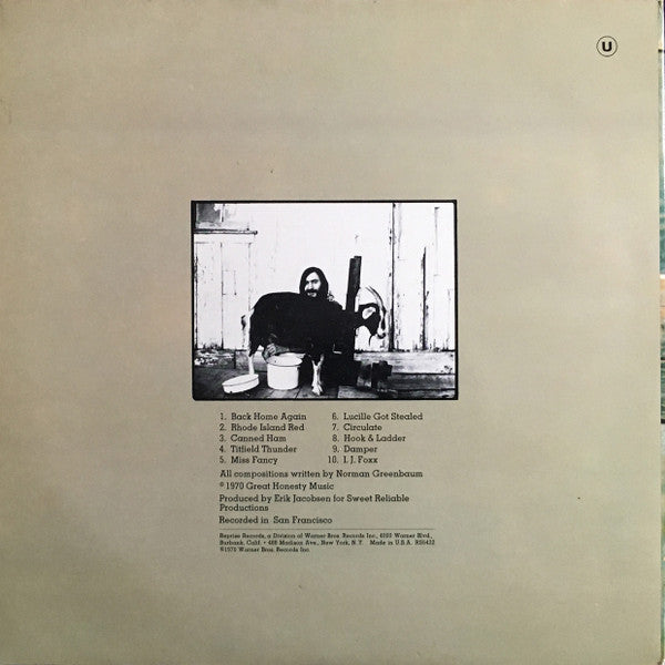 Norman Greenbaum : Back Home Again (LP, Album)