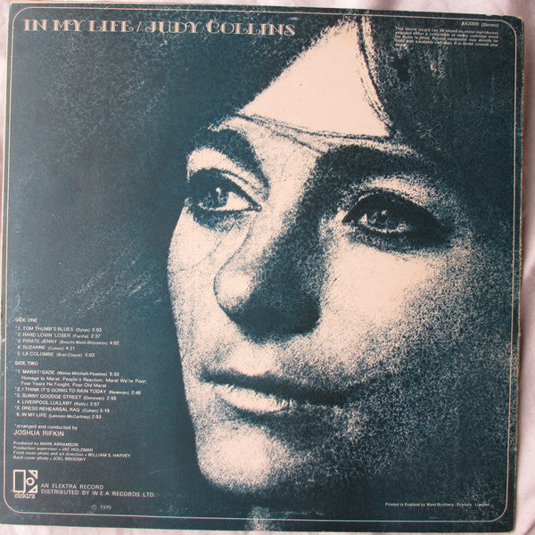 Judy Collins : In My Life (LP, Album)