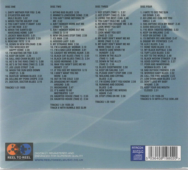 Memphis Minnie : Volume One 1935-1939 (4xCD, Comp, RM)