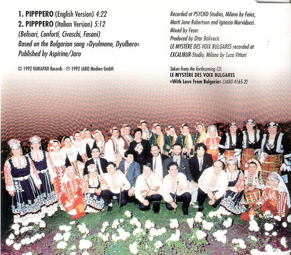Le Mystère Des Voix Bulgares & Elio E Le Storie Tese : Pipppero (CD, Maxi)