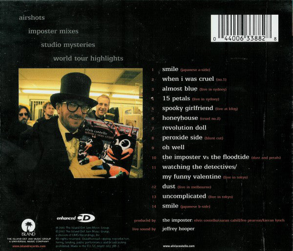 Elvis Costello & The Imposters : Cruel Smile (CD, Enh)