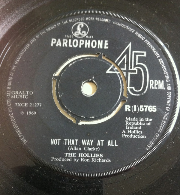 The Hollies : Sorry Suzanne (7", Single)