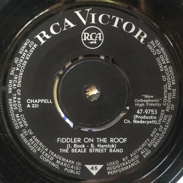 The Beale Street Band : Distant Drums / Fiddler On The Roof (7", Single)