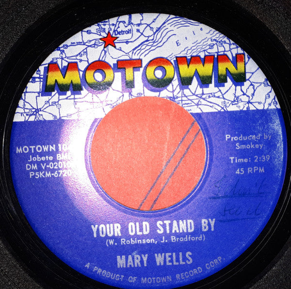 Mary Wells : Your Old Stand By (7", Single)