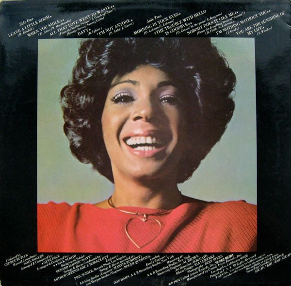 Shirley Bassey : Nobody Does It Like Me (LP, Album)