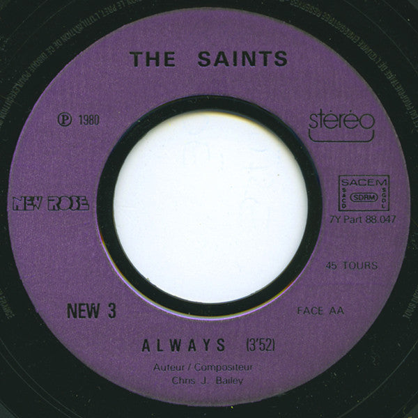 The Saints (2) : In The Mirror (7", Single)