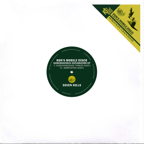 Ron's Mobile Disco : Subconscious Exploration EP (12", EP, RE, RM)