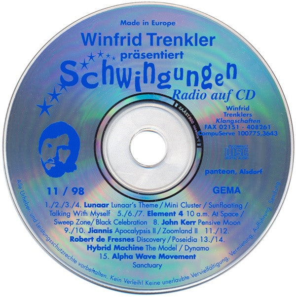 Winfrid Trenkler : Schwingungen Radio Auf CD Nr. 42 - 11/98 (CD, Comp)