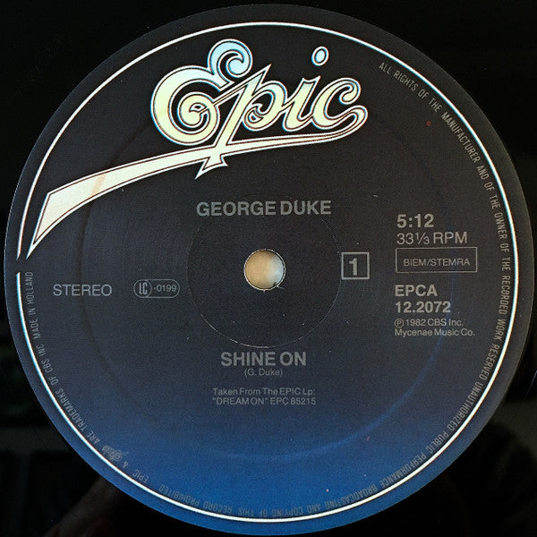George Duke : Shine On / Positive Energy (12", Maxi)