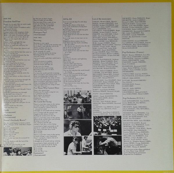 Michel Colombier : Wings (LP, Album, Gat)
