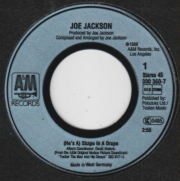Joe Jackson : (He's A) Shape In A Drape (7", Single)